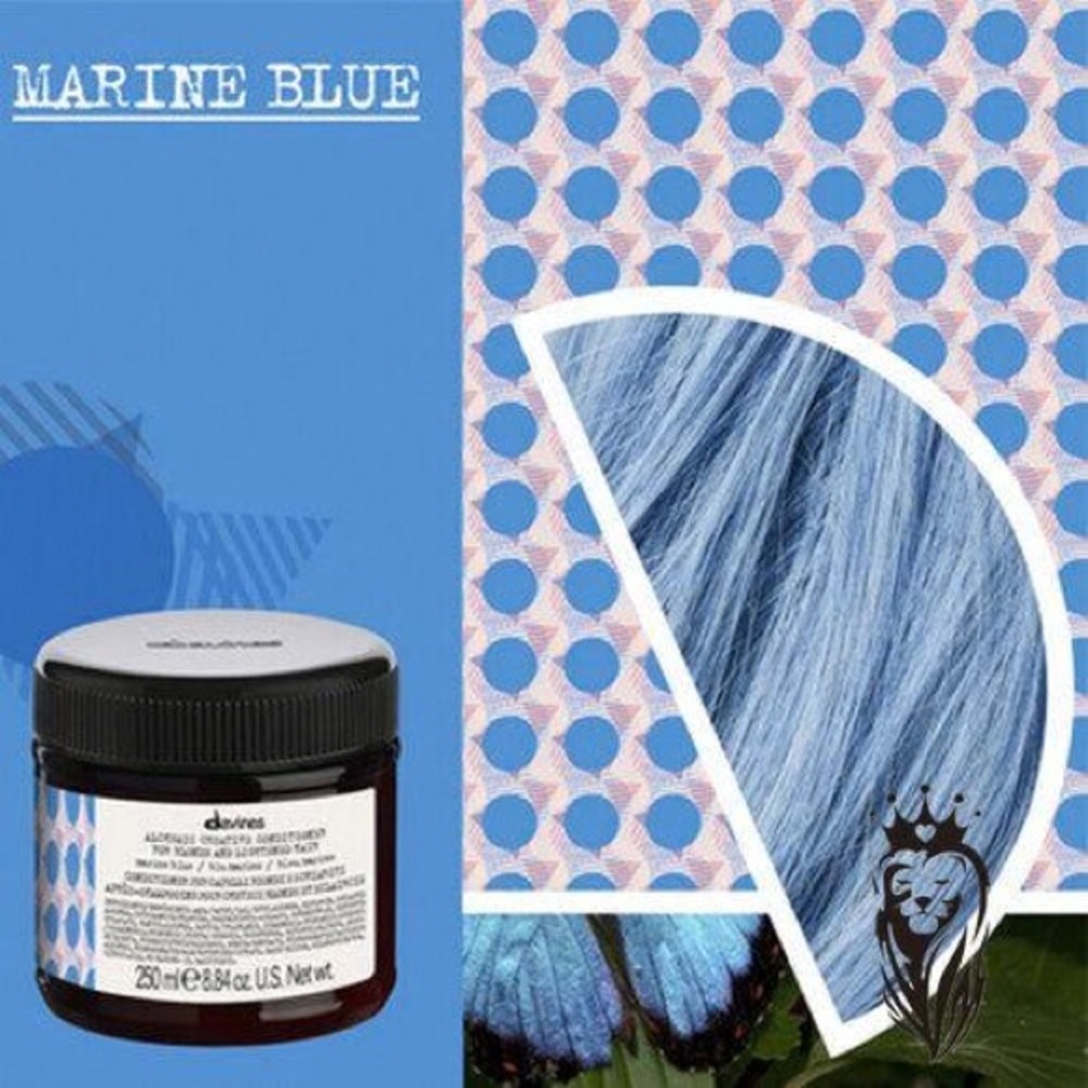 Davines Alchemic Creative Conditioner in Marine Blue - Picture 2 of 3